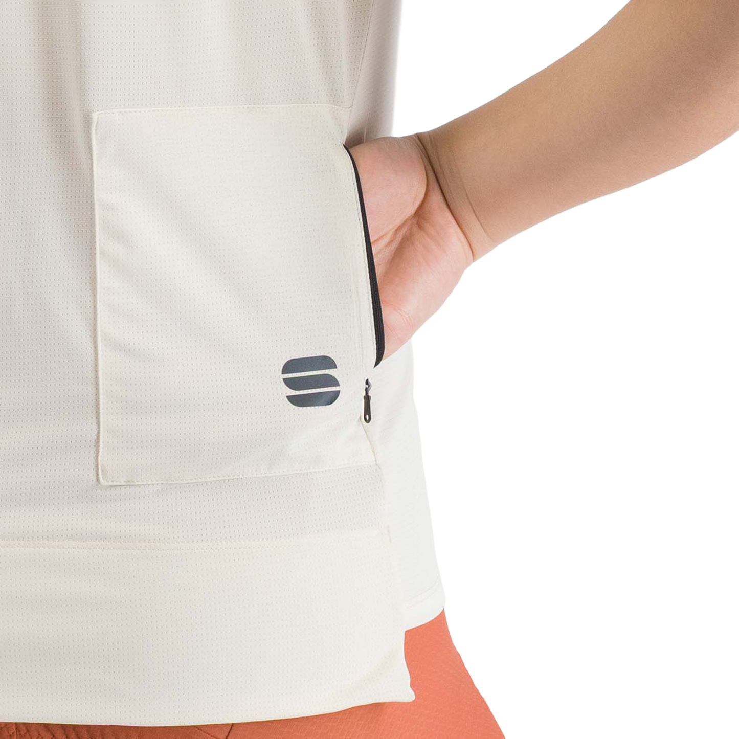 SPORTFUL SUPERGIARA TEE Maillot de manga corta para mujer Crema