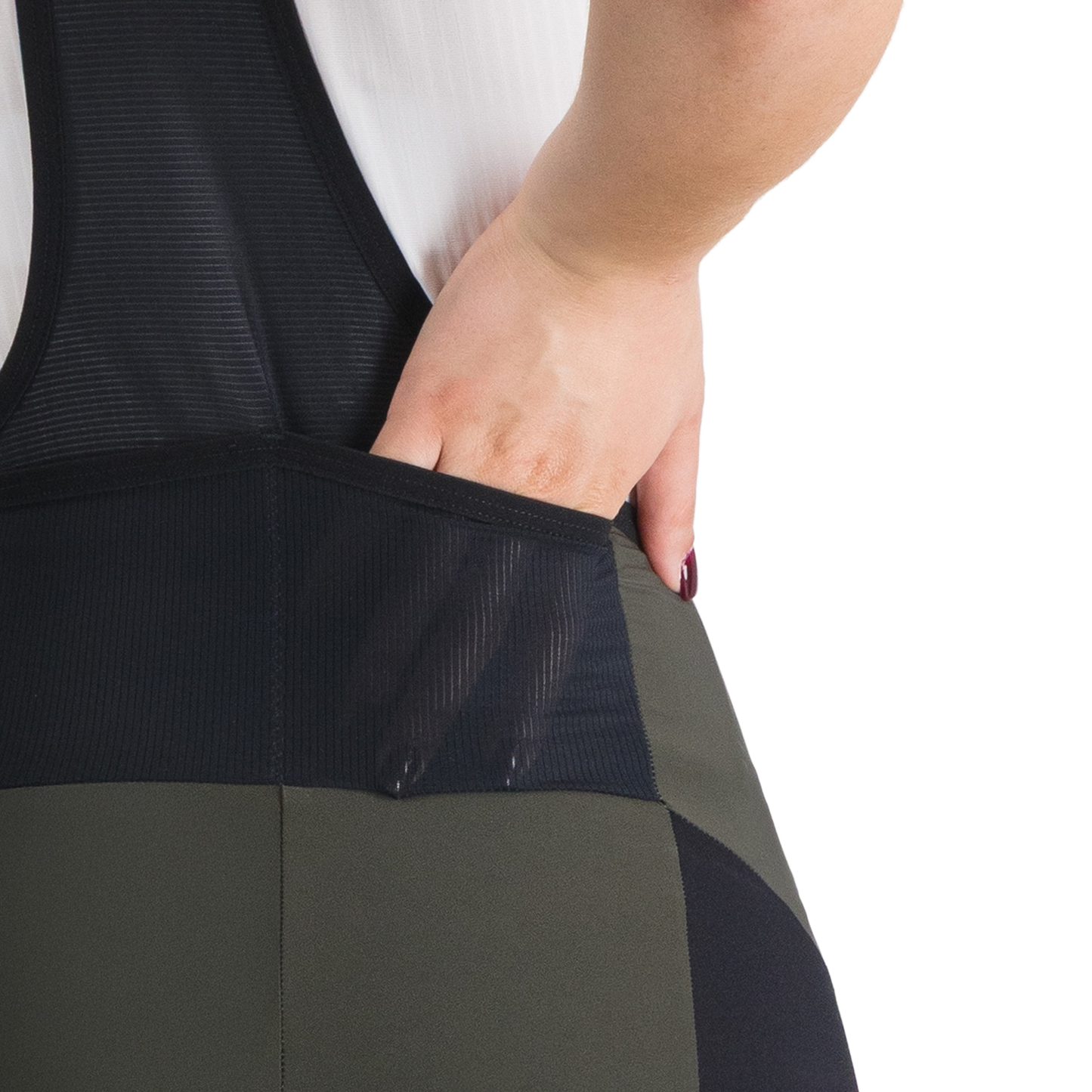 Culotte con tirantes SPORTFUL SUPERGIARA 2 Caqui/Negro, Mujer