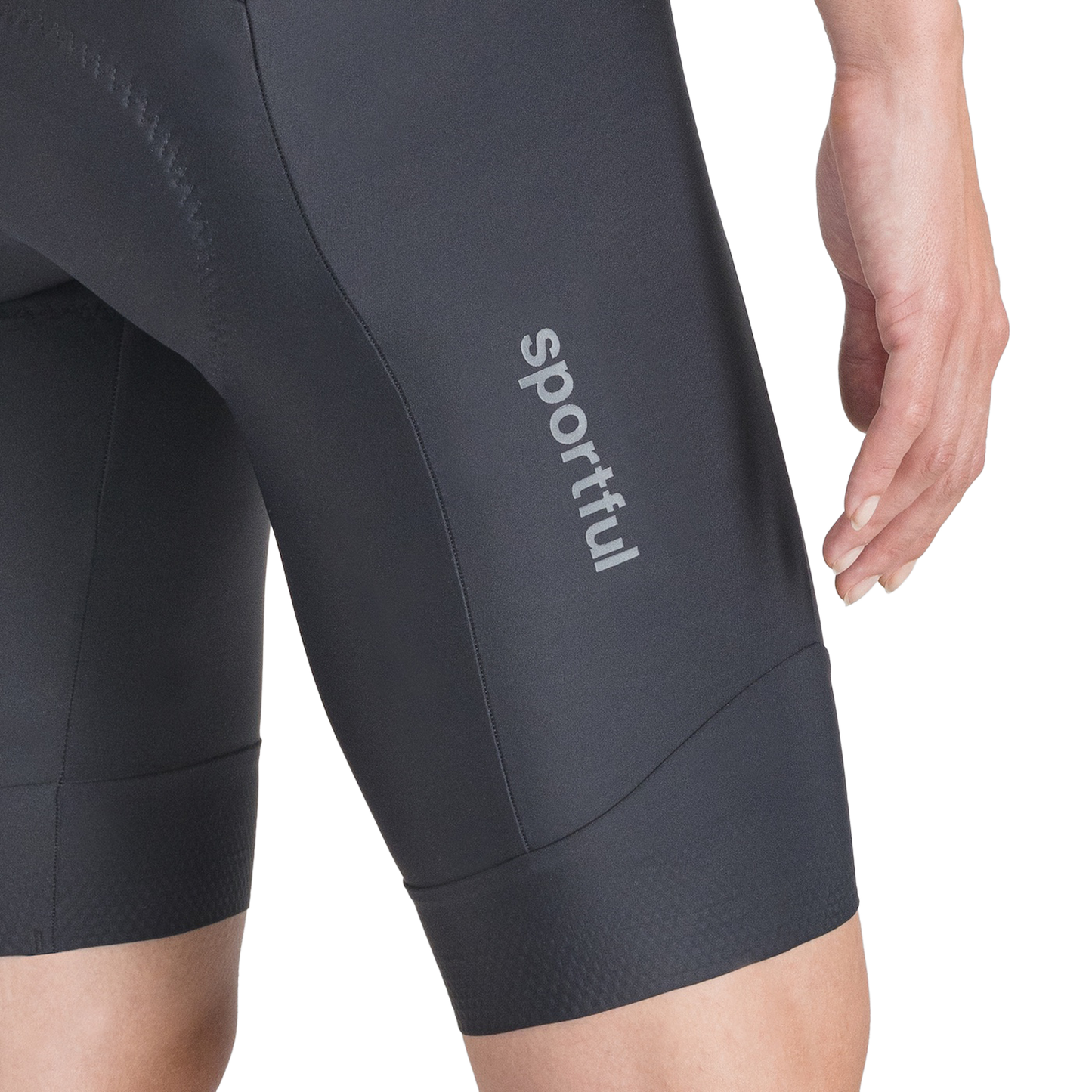 Culotte con tirantes SPORTFUL PULSE Negro, Mujer
