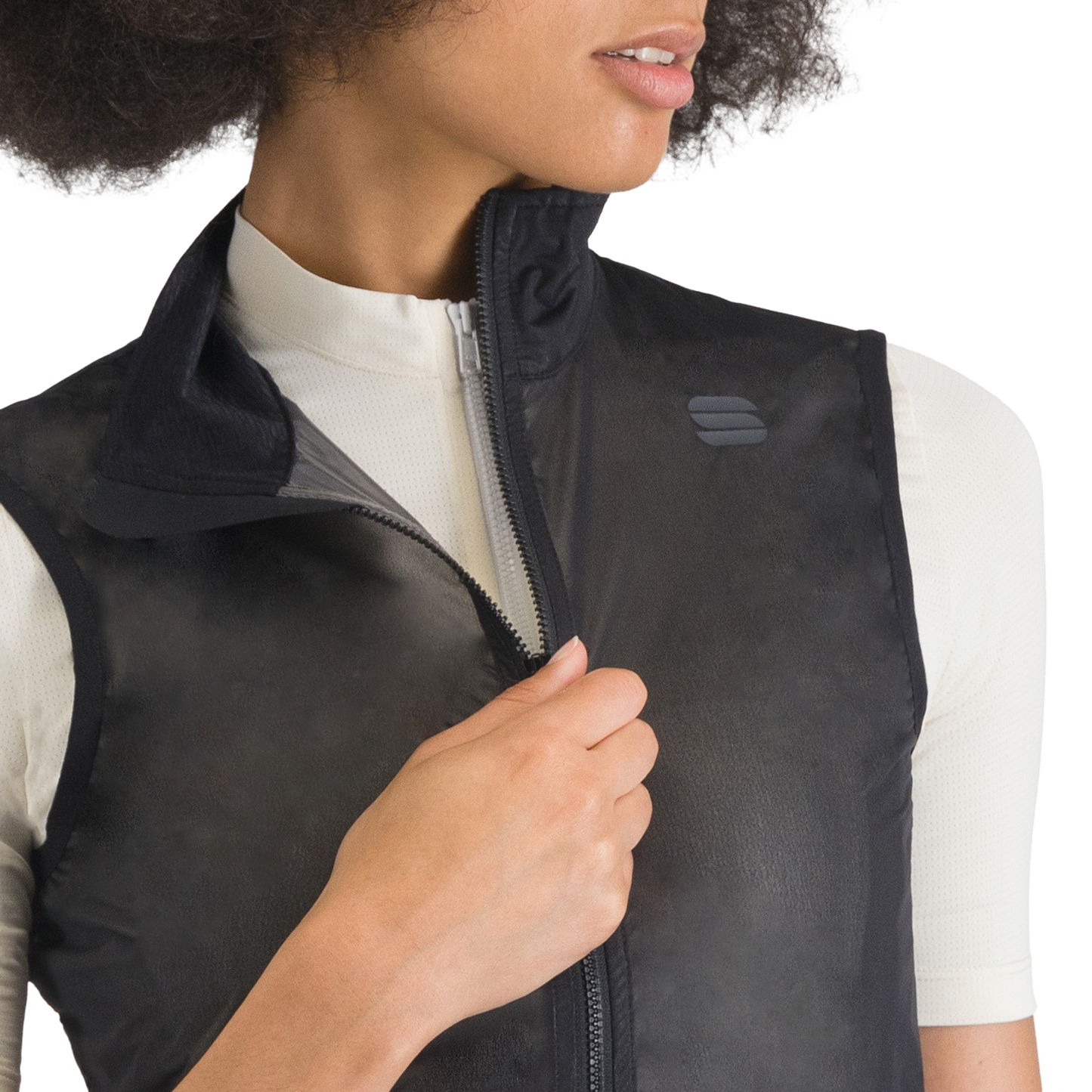 Chaqueta sin mangas SPORTFUL LIGHT AIR para mujer Negro