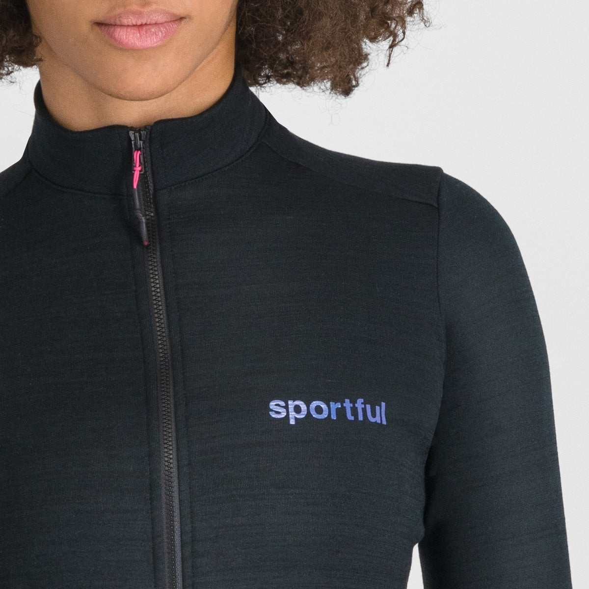 Maillot SPORTFUL SUPERGIARA WOOL de mujer de manga larga negro