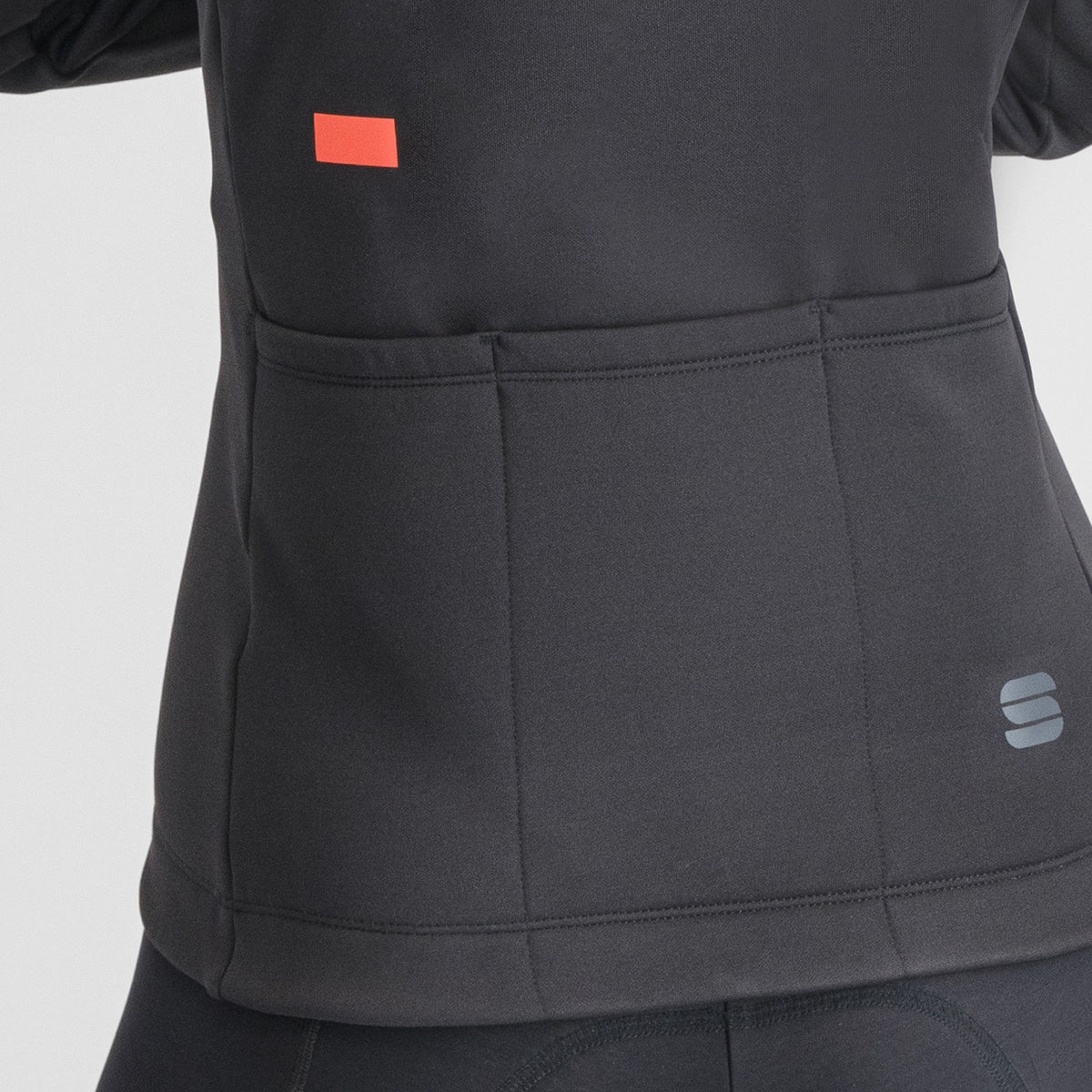 Maillot SPORTFUL CLÁSICO de mujer de manga larga negro