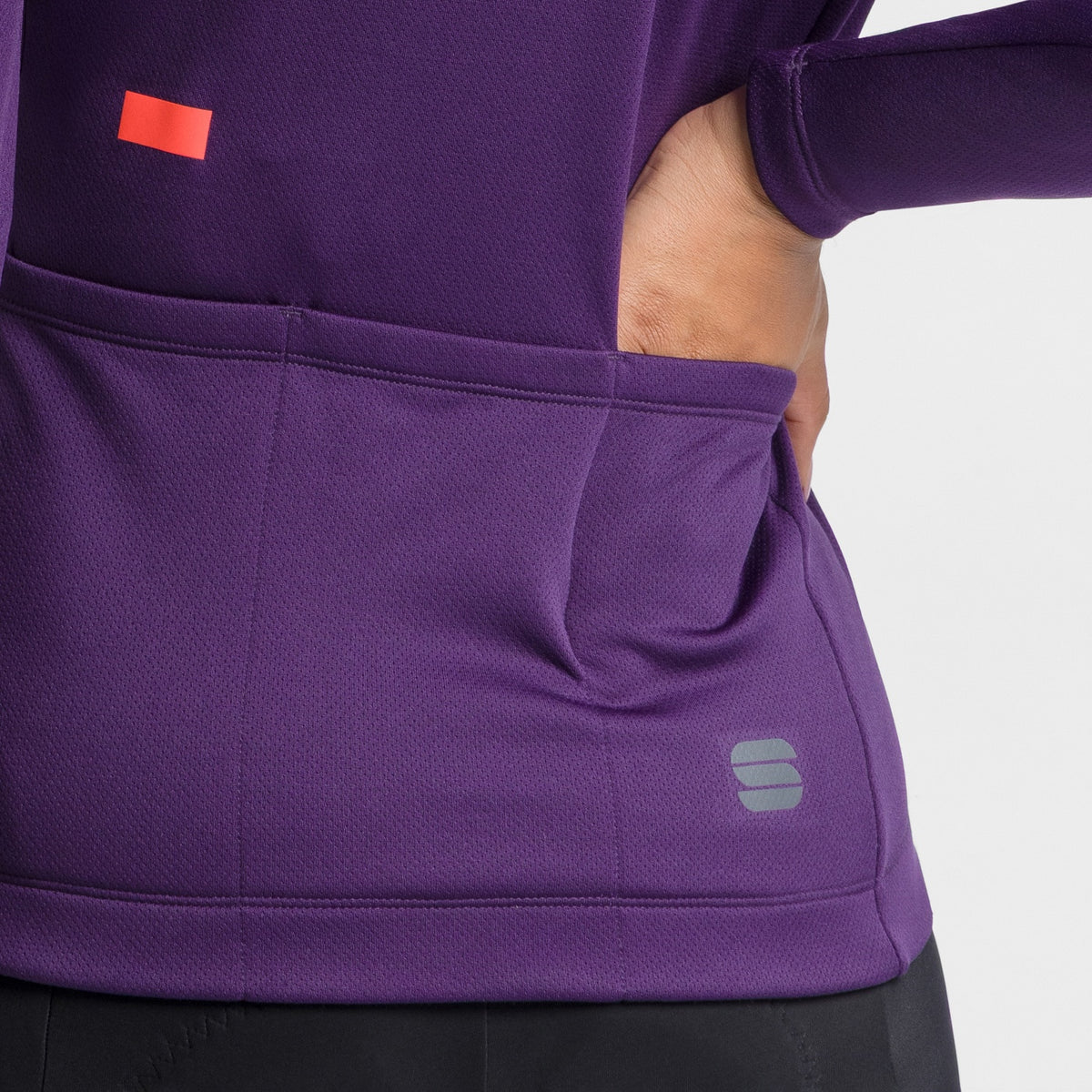 Maillot SPORTFUL CLASSIC de mujer de manga larga violeta