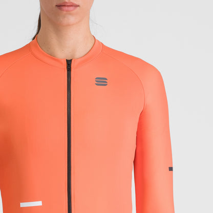 Maillot SPORTFUL SUPERNOVA de mujer de manga larga rojo