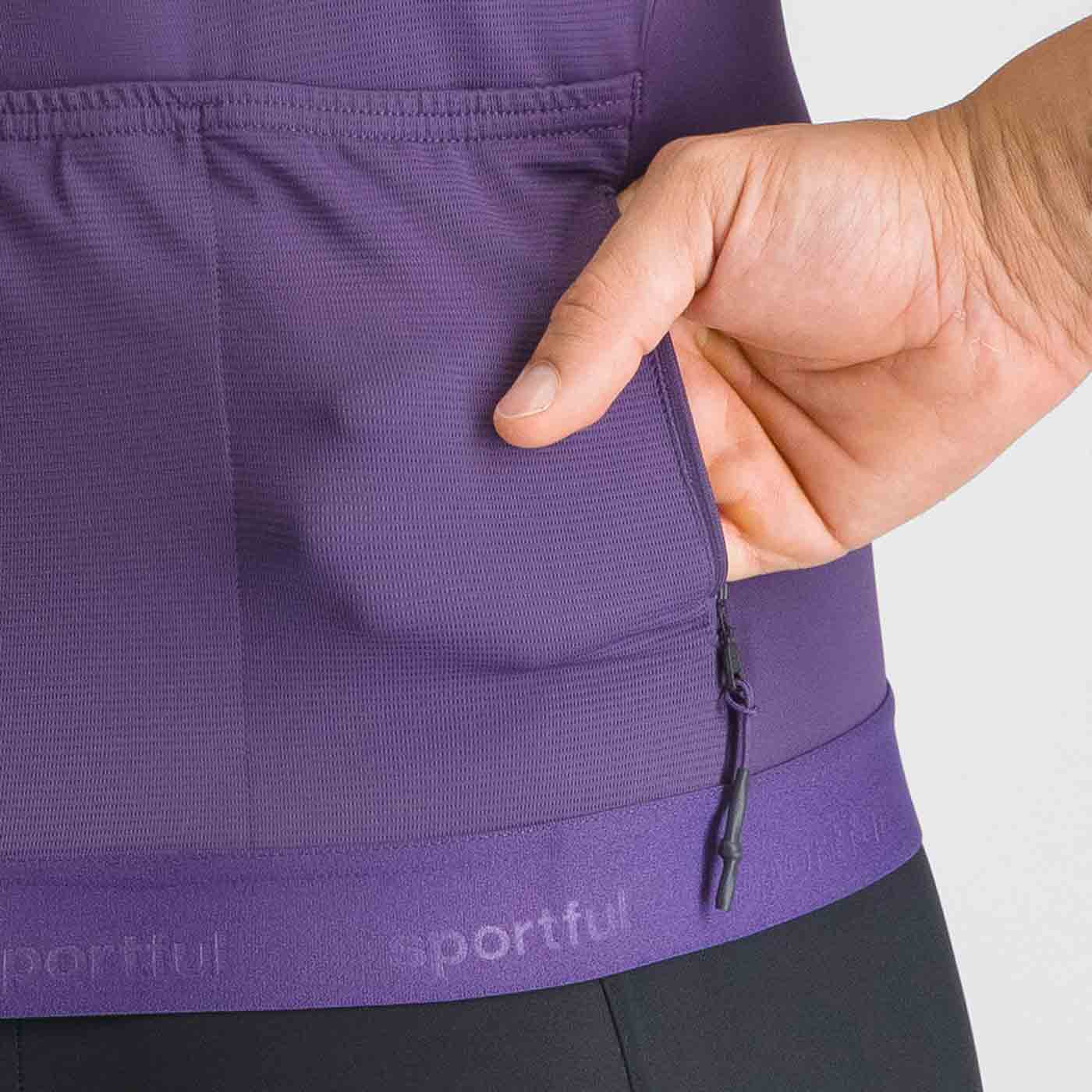 Maillot de manga corta SPORTFUL SRK 2 Morado