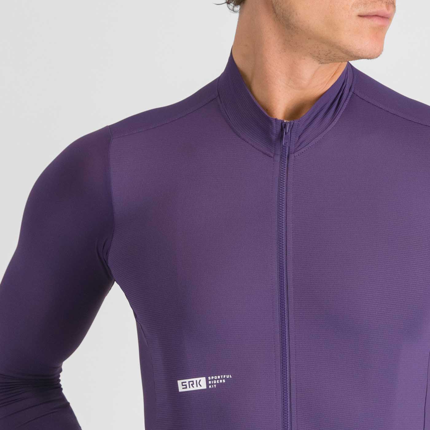 Maillot SPORTFUL SRK 2 de manga larga morado