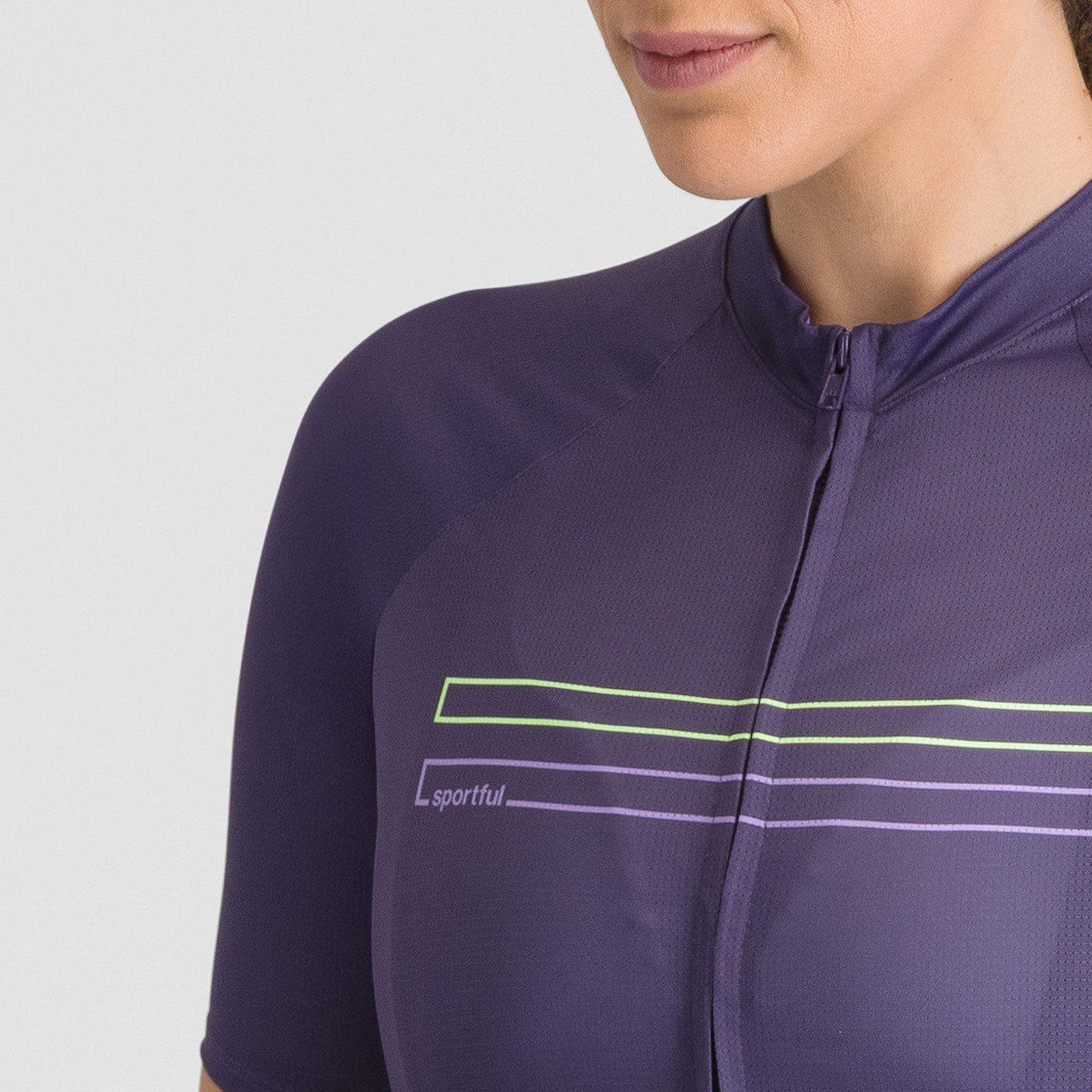 Maillot Mujer SPORTFUL STARLIGHT 2 Manga Corta Morado