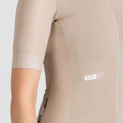 Maillot SPORTFUL SRK 2 Manga Corta Mujer Beige