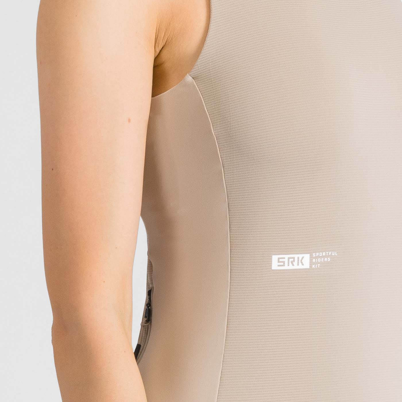 Camiseta sin mangas SPORTFUL SRK TOP Mujer Beige