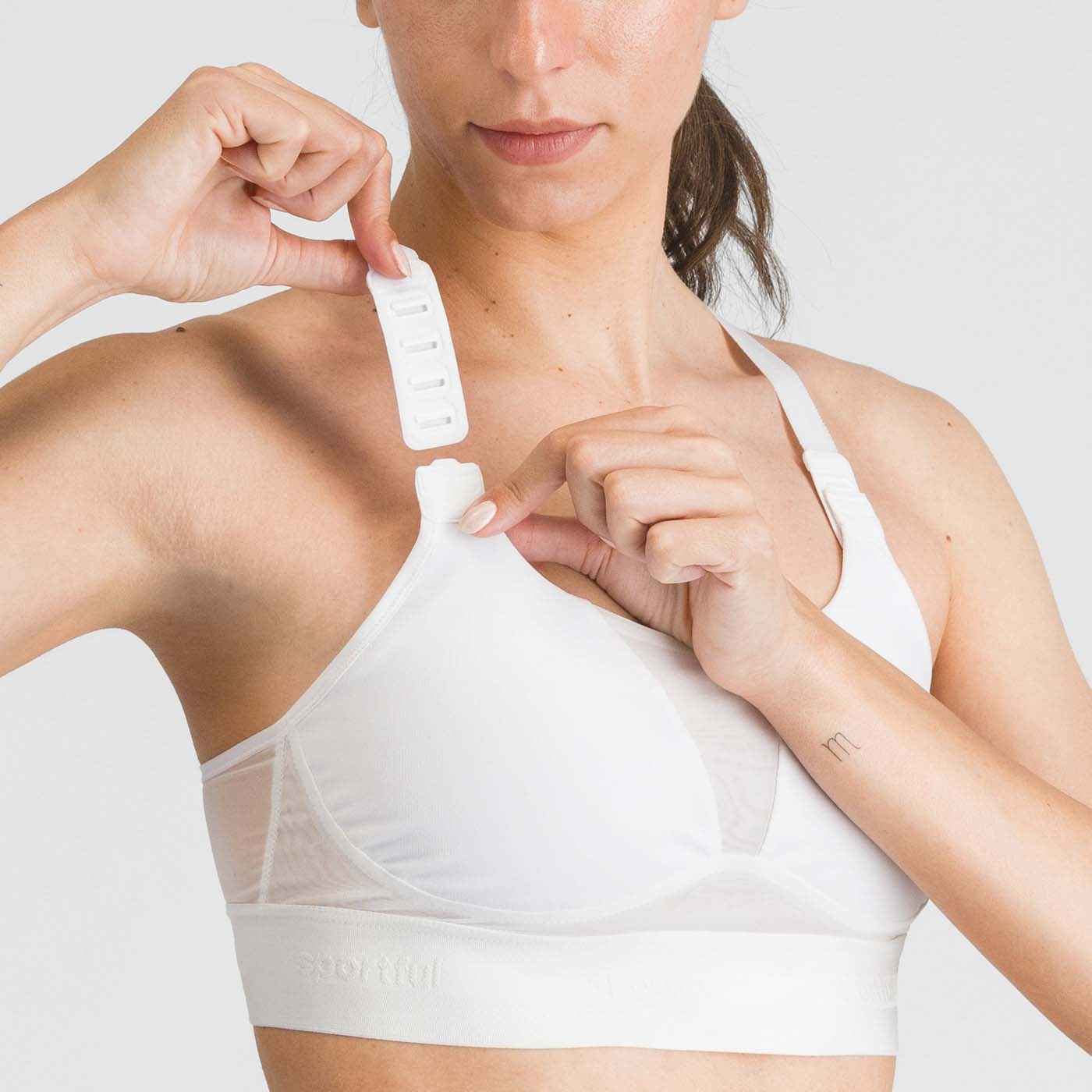 SPORTFUL ESSENTIAL Sujetador Blanco