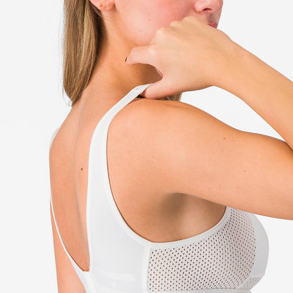 Sujetador Deportivo Mujer CASTELLI ROSSO CORSA Blanco
