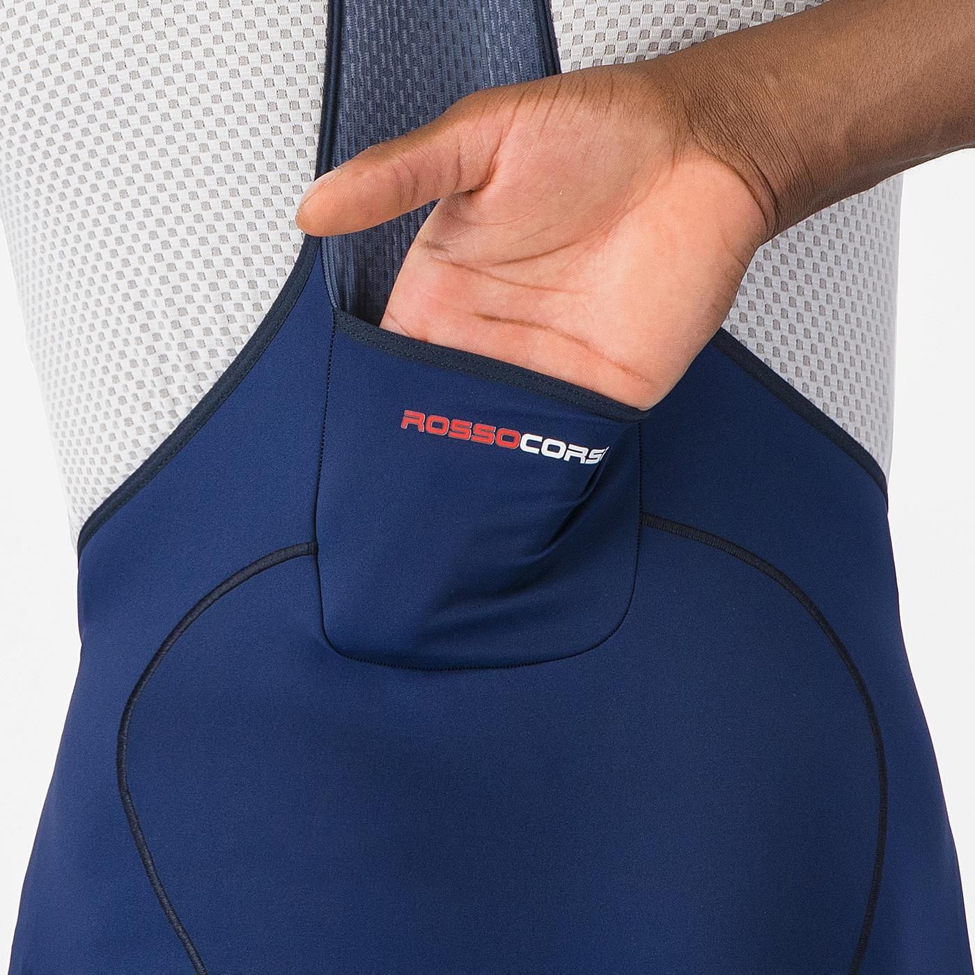 CASTELLI FREE AERO RACE S Culotte con tirantes azul marino