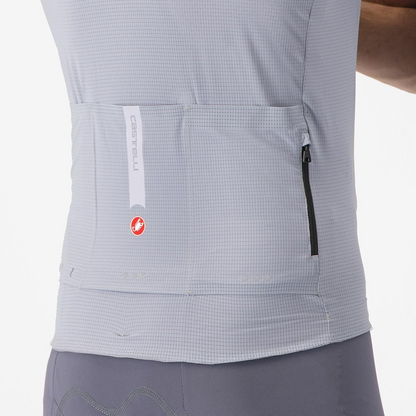Maillot CASTELLI PREMIO EVO Mangas Cortas Gris