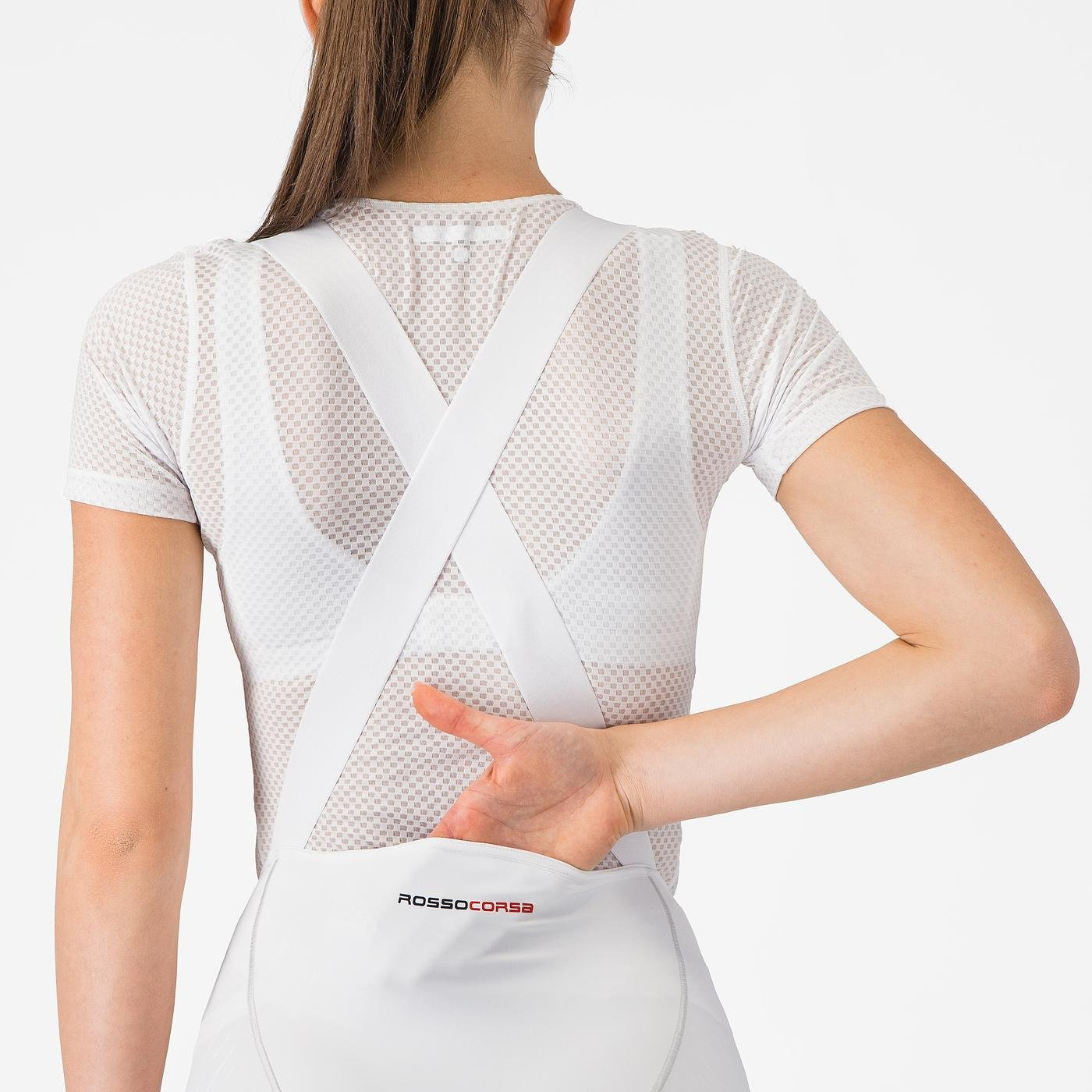 CASTELLI FREE AERO RACE S Tirantes Mujer Blanco