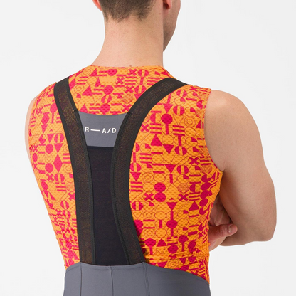 Culote Corto con Tirantes CASTELLI ESPRESSO R--A/D Gris Humo
