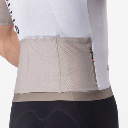 Maillot CASTELLI CORRETTO Mangas Cortas Marfil/Clay