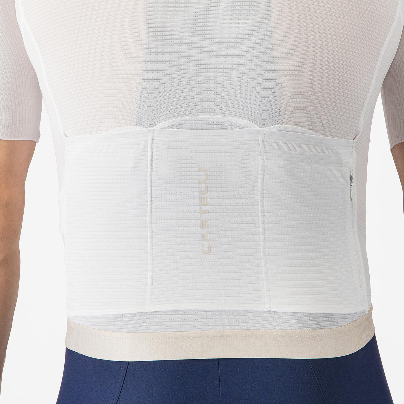 CASTELLI ESPRESSO 2 Maillot de manga corta marfil