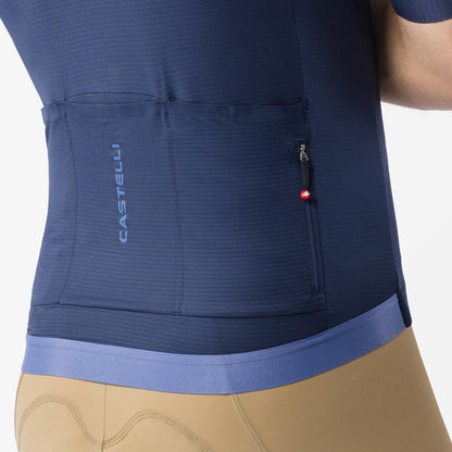 Maillot CASTELLI ESPRESSO 2 Mangas Cortas Azul