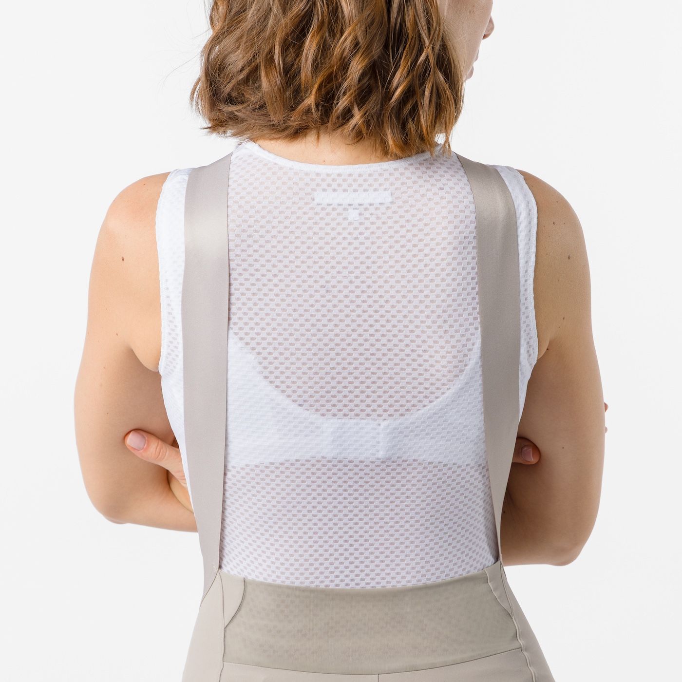 CASTELLI ESPRESSO 2 W DT Culotte largo mujer gris arcilla