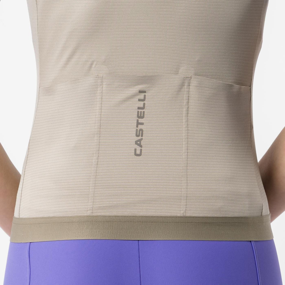 Chaleco CASTELLI ESPRESSO 2 Mujer Beige