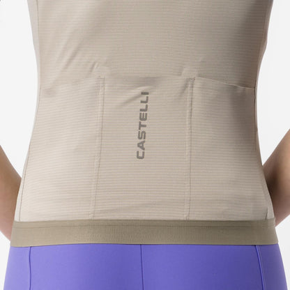 Chaleco CASTELLI ESPRESSO 2 Mujer Beige