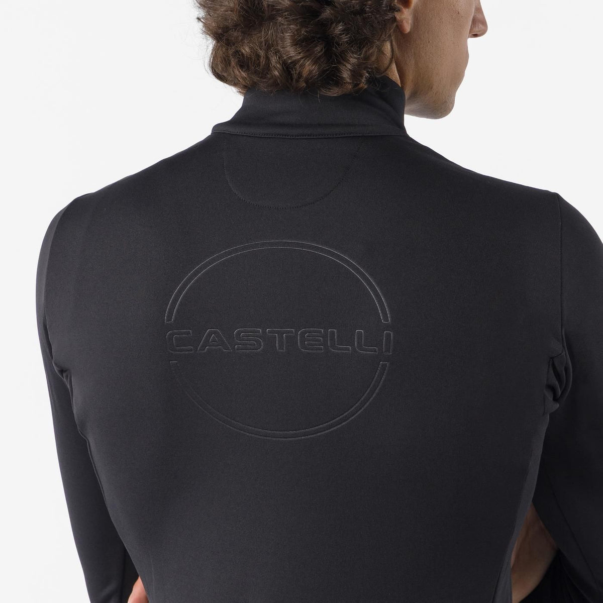 Maillot CASTELLI COMPETIZIONE THERMAL Mangas Largas Negro