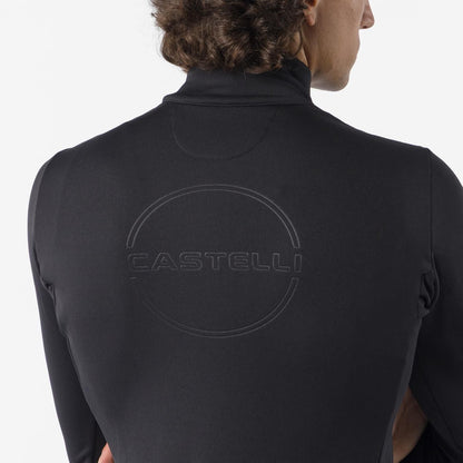Maillot CASTELLI COMPETIZIONE THERMAL Mangas Largas Negro