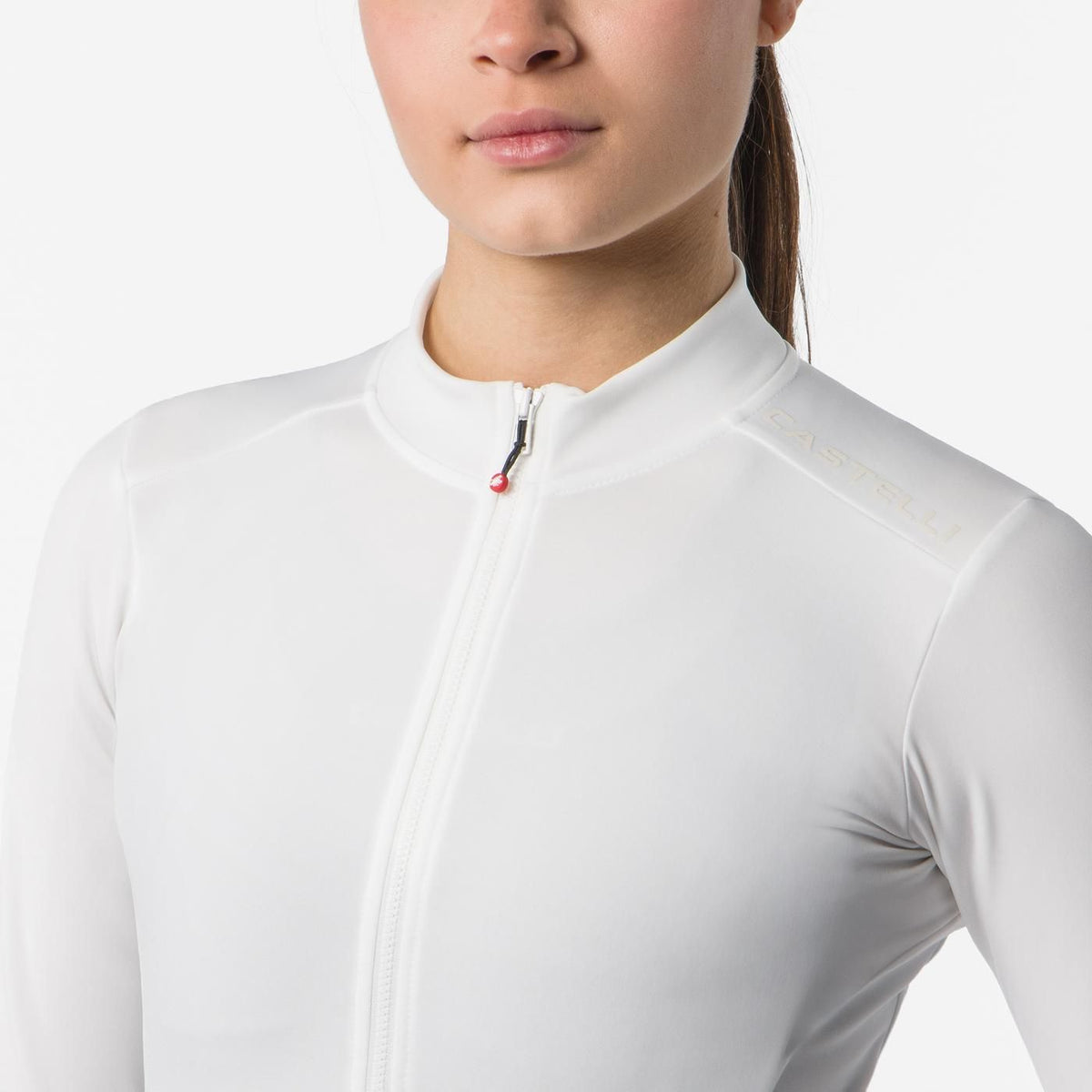 Maillot CASTELLI ESPRESSO THERMAL 2 Mujer Marfil