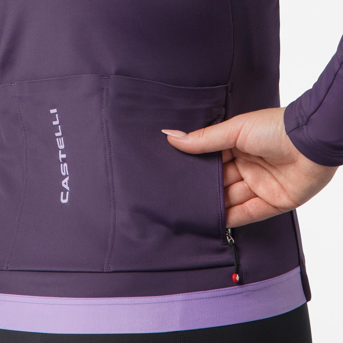 Maillot CASTELLI ESPRESSO THERMAL 2 Mujer Marino