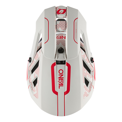 Casco MTB O'NEAL BLADE POLYACRYLITE STRIKE Blanco/Rojo