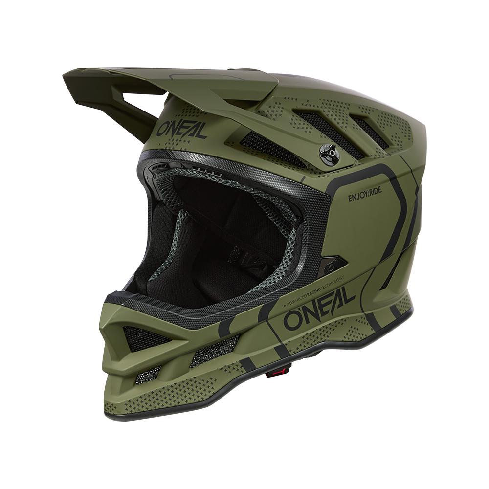 Casco MTB O'NEAL BLADE POLYACRYLITE STRIKE Verde/Negro