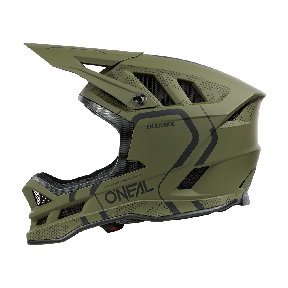 Casco MTB O'NEAL BLADE POLYACRYLITE STRIKE Verde/Negro