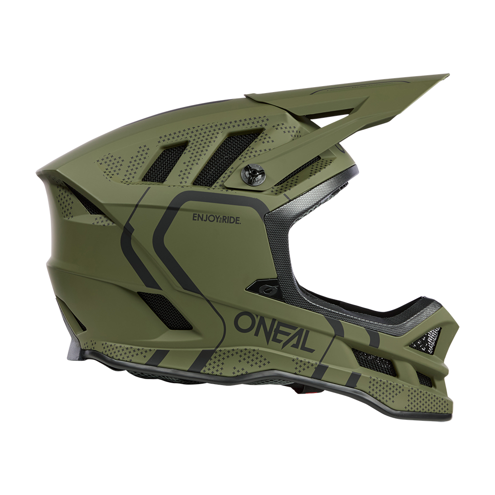 Casco MTB O'NEAL BLADE POLYACRYLITE STRIKE Verde/Negro
