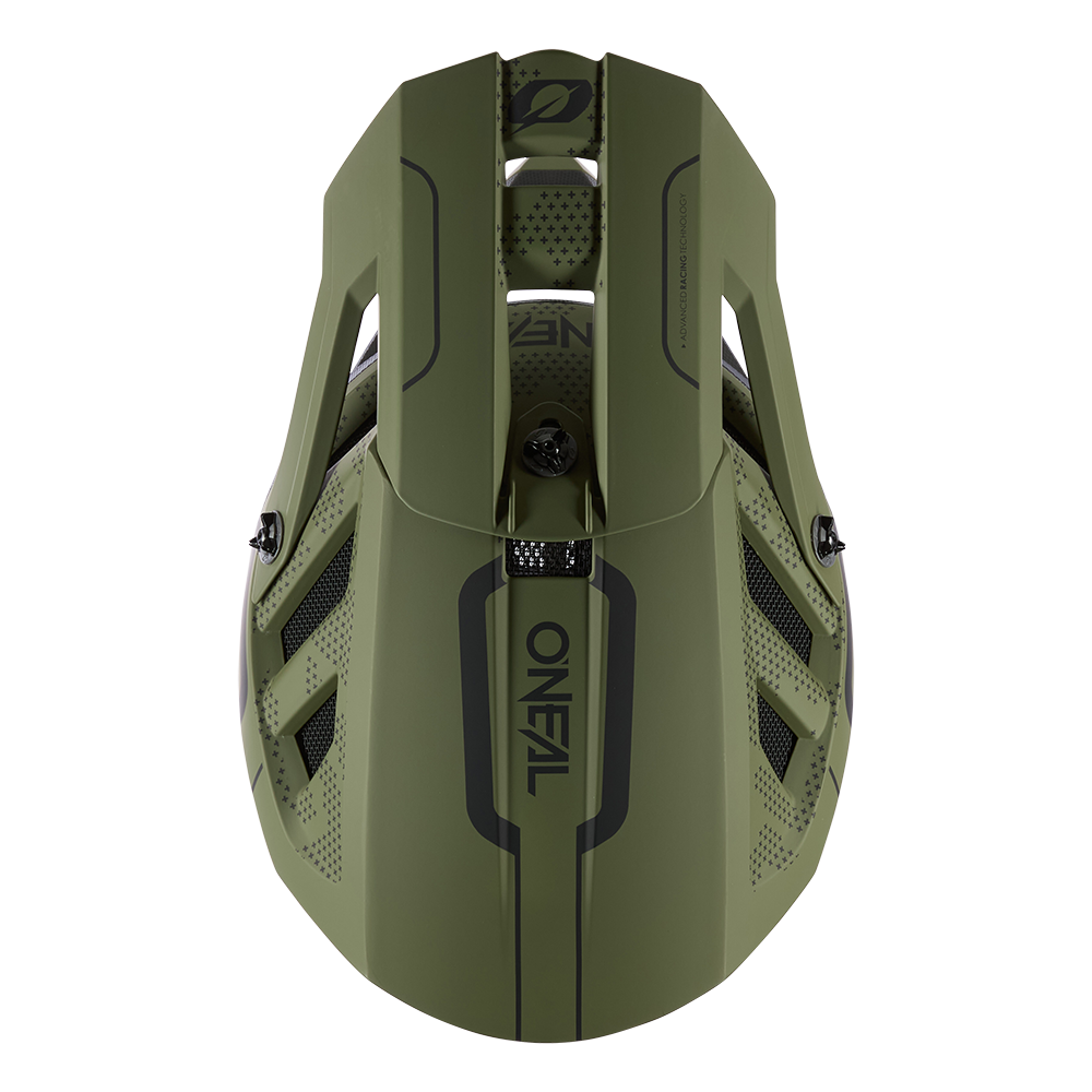 Casco MTB O'NEAL BLADE POLYACRYLITE STRIKE Verde/Negro