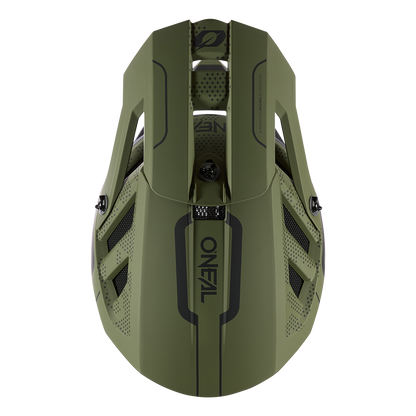 Casco MTB O'NEAL BLADE POLYACRYLITE STRIKE Verde/Negro
