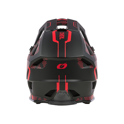 Casco MTB O'NEAL BLADE POLYACRYLITE STRIKE Negro/Rojo