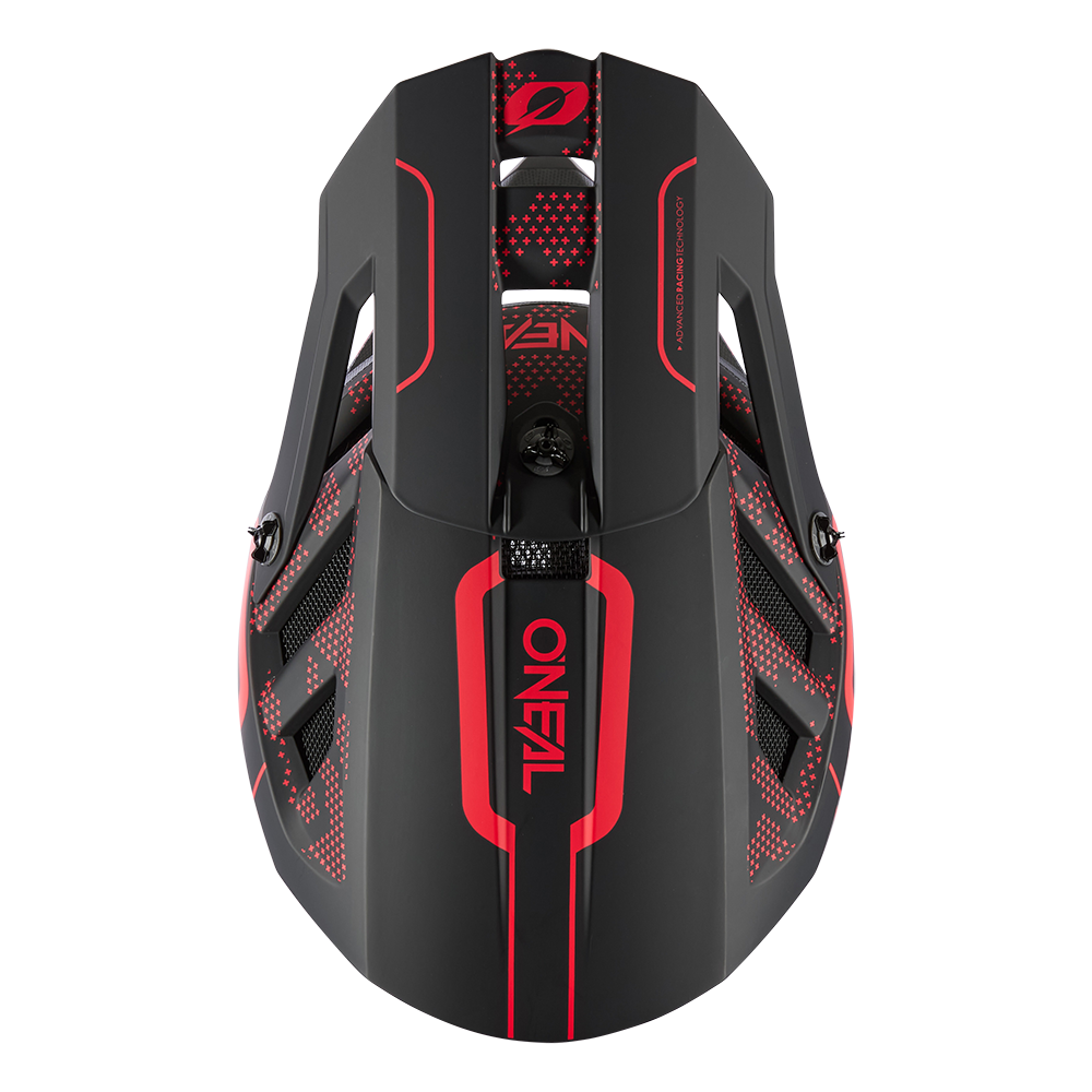 Casco MTB O'NEAL BLADE POLYACRYLITE STRIKE Negro/Rojo