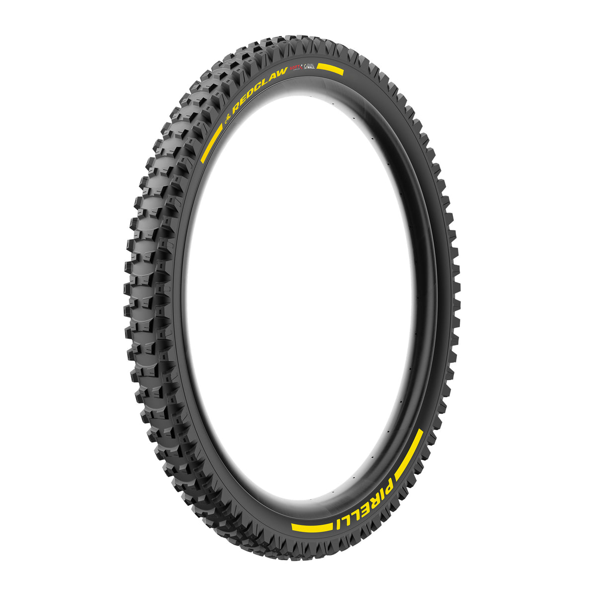 Cubierta PIRELLI SCORPION RED CLAW 29x2.40 Soft DualWall Tubeless Ready plegable negro/amarillo Team Edition