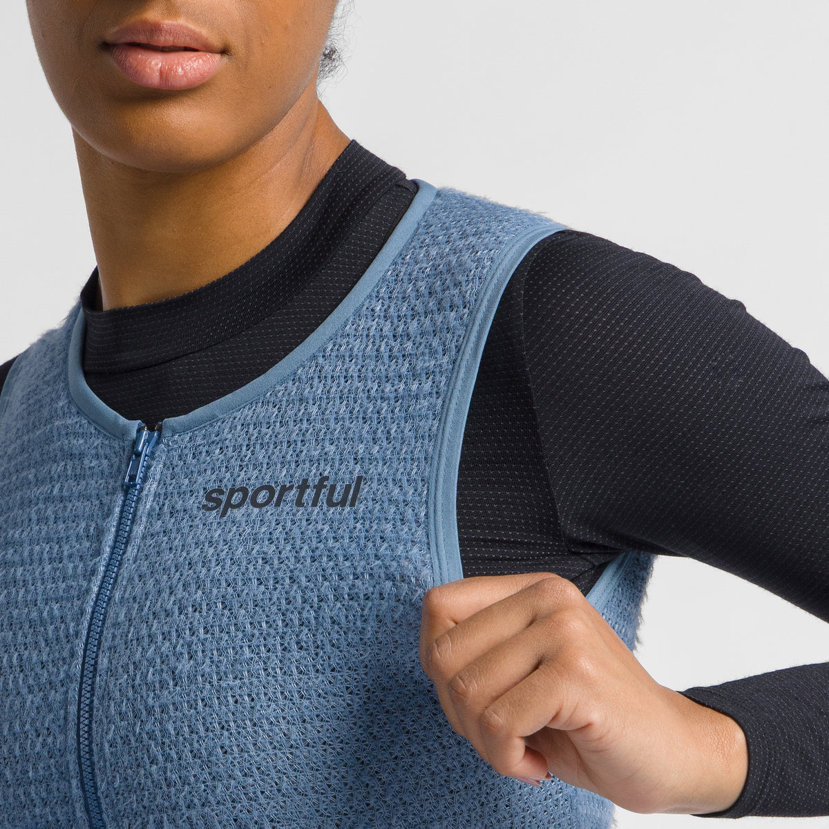 Camiseta interior SPORTFUL ALPHA® sin mangas para mujer azul