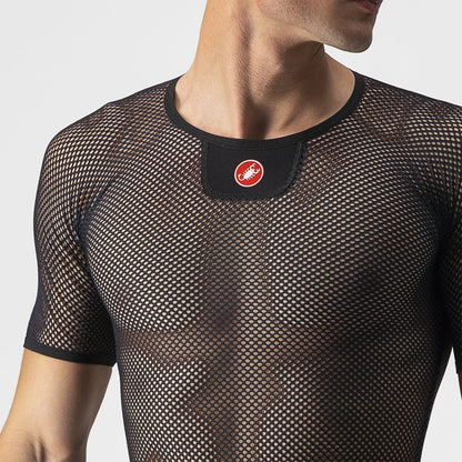 Ropa Interior CASTELLI CORE MESH 3 Manga Corta Negro