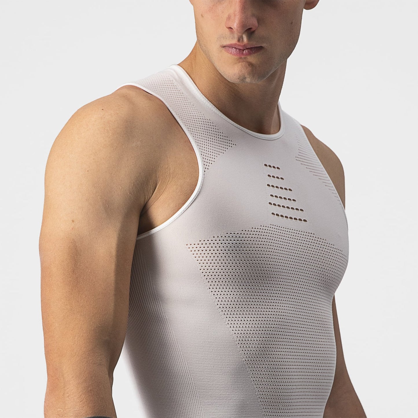 CASTELLI CORE SEAMLESS Ropa interior sin mangas Blanco