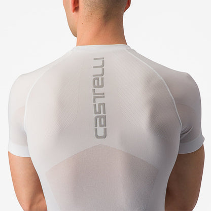 Ropa Interior CASTELLI CORE SEAMLESS Manga Corta Blanco