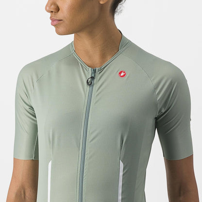 Maillot CASTELLI ENDURANCE W Mujer Mangas Cortas Verde