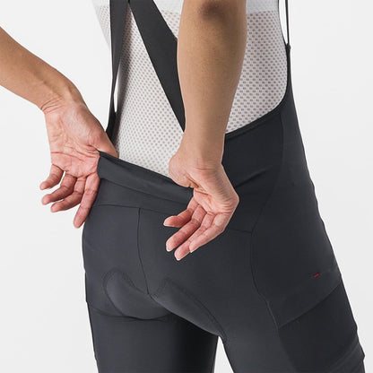 Culote Corto con Tirantes CASTELLI UNLIMITED CARGO Mujer Negro