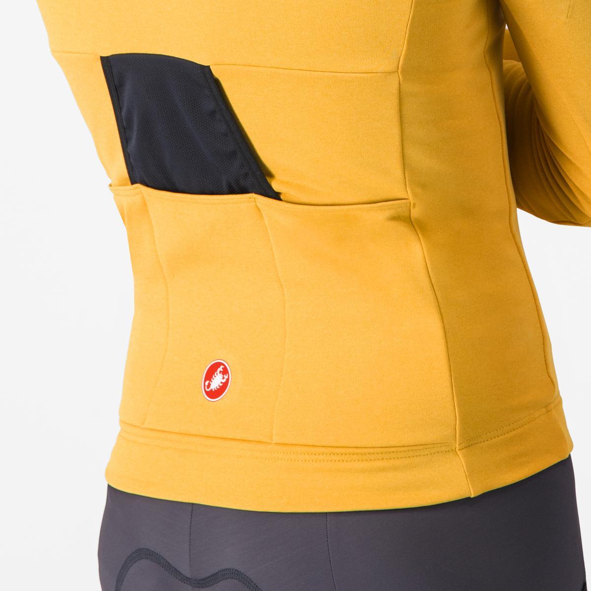 Maillot CASTELLI UNLIMITED TRAIL 2 Manga Larga Amarillo/Gris