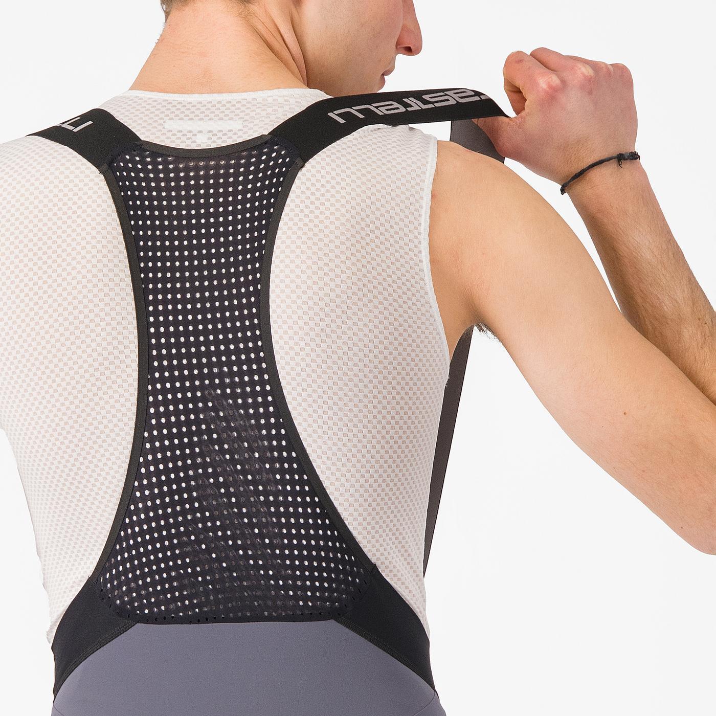 CASTELLI Malla con tirantes PREMIO EVO Gris