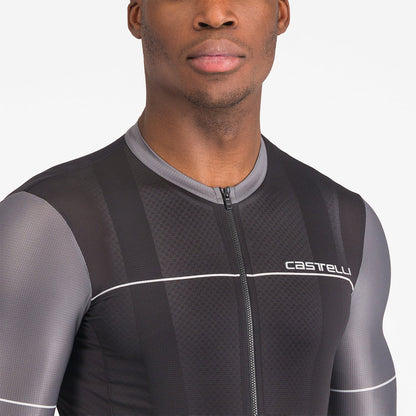 Maillot CASTELLI UNLIMITED ENDURANCE 2 Mangas Cortas Negro