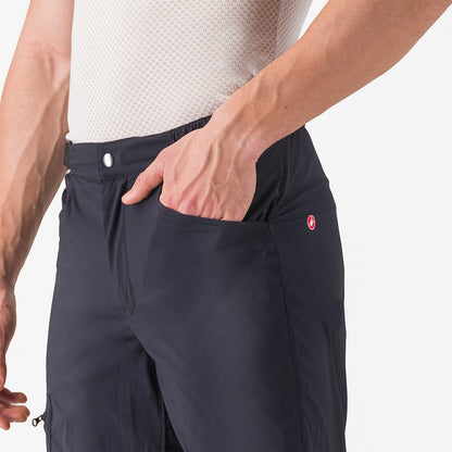 Culotte Corto CASTELLI UNLIMITED ADVENTURE BAGGY Negro
