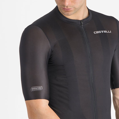 Maillot CASTELLI UNLIMITED ENTRATA 3 Mangas Cortas Negro