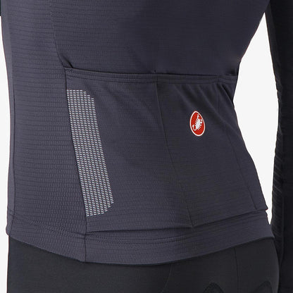 Maillot CASTELLI PURO 4 Mangas Largas Dark Gray